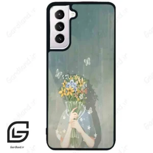 قاب گوشی سامسونگ اس 21 نرمال (Galaxy S21 5G ) طرح دخترانه کد 2220