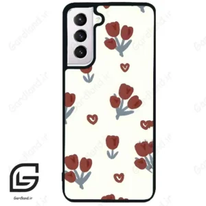 قاب گوشی سامسونگ اس 21 نرمال (Galaxy S21 5G ) طرح گل کد 2252