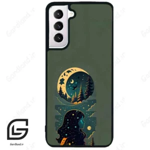 قاب گوشی سامسونگ اس 21 نرمال (Galaxy S21 5G ) طرح ماه کد 2267