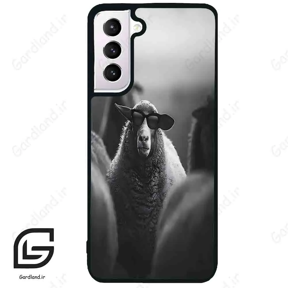 قاب گوشی سامسونگ اس 21 نرمال (Galaxy S21 5G ) طرح گوسفند کد 2290