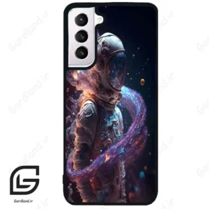 قاب گوشی سامسونگ اس 21 نرمال (Galaxy S21 5G ) طرح فضانورد کد 2291