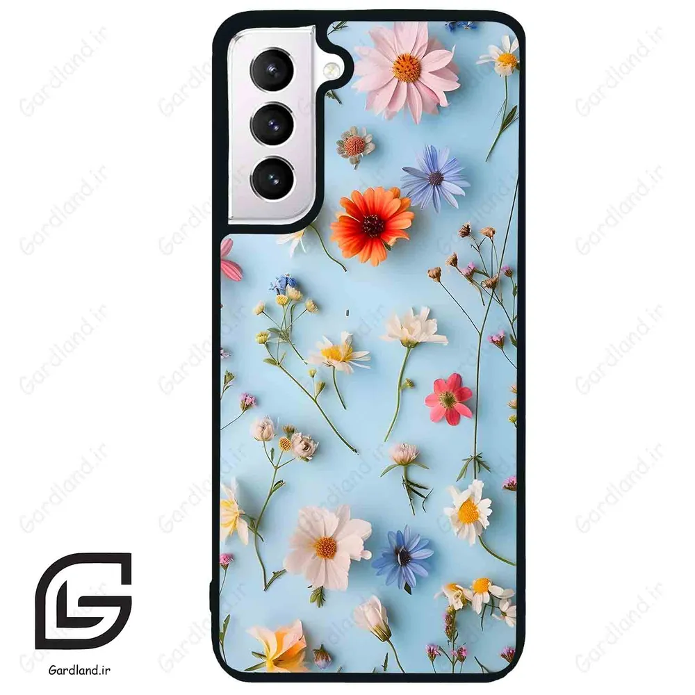 قاب گوشی سامسونگ اس 21 نرمال (Galaxy S21 5G ) طرح گل کد 2319