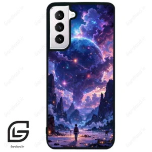 قاب گوشی سامسونگ اس 21 نرمال (Galaxy S21 5G ) طرح ماه کد 2343