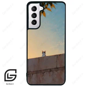 قاب گوشی سامسونگ اس 21 نرمال (Galaxy S21 5G ) طرح گربه کد 2365