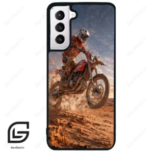 قاب گوشی سامسونگ اس 21 نرمال (Galaxy S21 5G ) طرح موتورسوار کد 2370