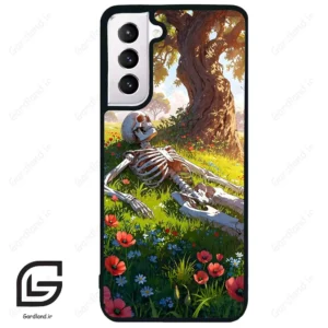 قاب گوشی سامسونگ اس 21 نرمال (Galaxy S21 5G ) طرح اسکلت کد 2371
