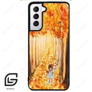 قاب گوشی سامسونگ اس 21 نرمال (Galaxy S21 5G ) طرح پاییزی کد 2386