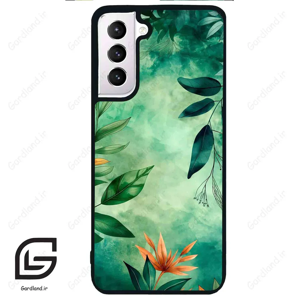 قاب گوشی سامسونگ اس 21 نرمال (Galaxy S21 5G ) طرح گل کد 2387
