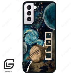 قاب گوشی سامسونگ اس 21 نرمال (Galaxy S21 5G ) طرح کهکشان کد 2401