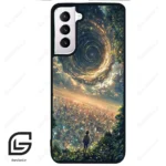قاب گوشی سامسونگ اس 21 نرمال (Galaxy S21 5G ) طرح اسمان کد 2408