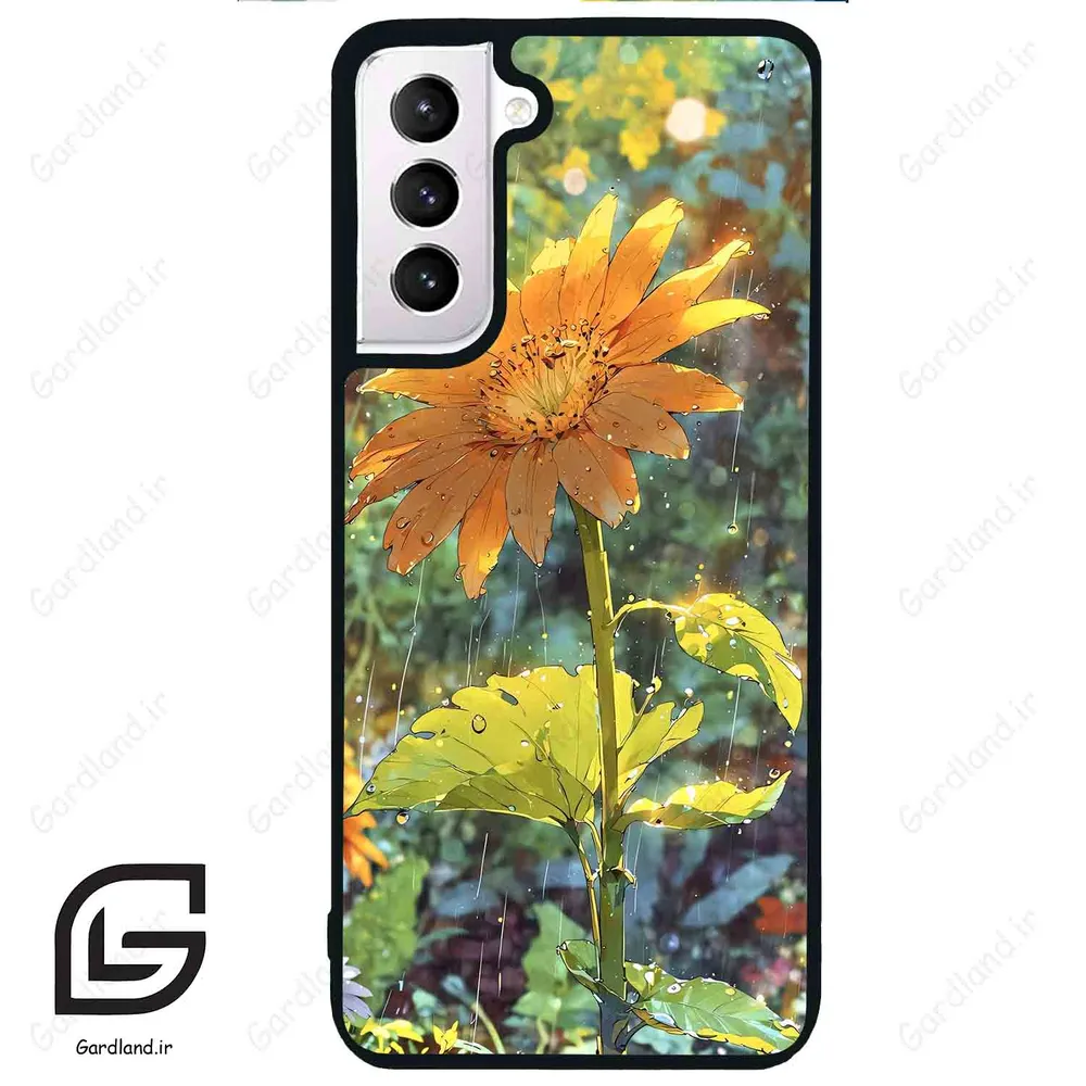 قاب گوشی سامسونگ اس 21 نرمال (Galaxy S21 5G ) طرح گل کد 2410