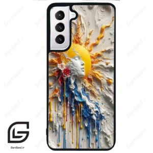 قاب گوشی سامسونگ اس 21 نرمال (Galaxy S21 5G ) طرح دخترانه کد 2424