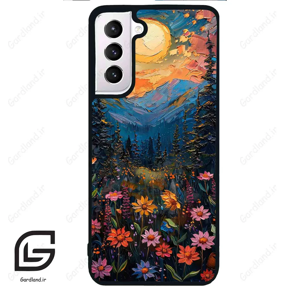 قاب گوشی سامسونگ اس 21 نرمال (Galaxy S21 5G ) طرح نقاشی کد 2434