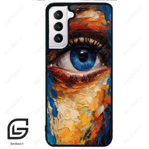 قاب گوشی سامسونگ اس 21 نرمال (Galaxy S21 5G ) طرح چشم کد 2435