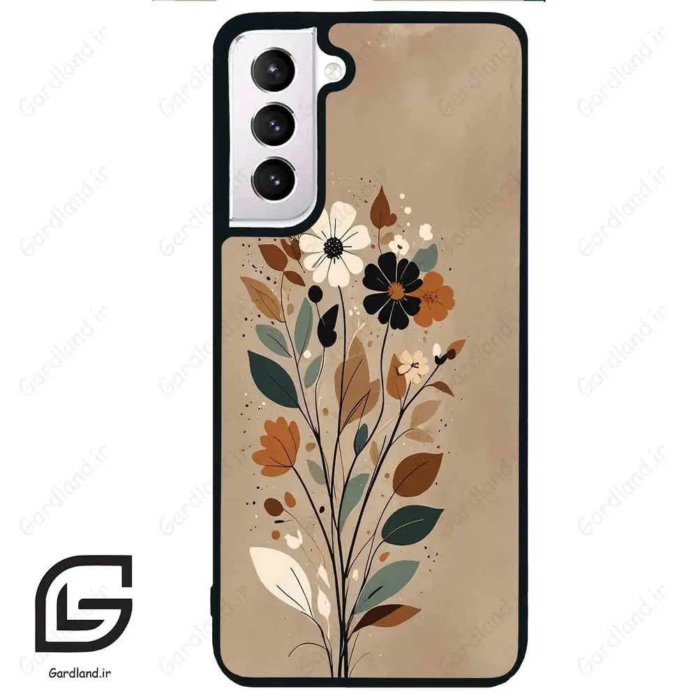 قاب گوشی سامسونگ اس 21 نرمال (Galaxy S21 5G ) طرح گل کد 2436