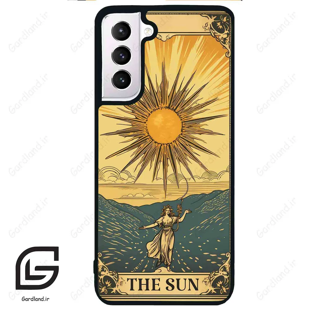 قاب گوشی سامسونگ اس 21 نرمال (Galaxy S21 5G ) طرح خورشید کد 2439