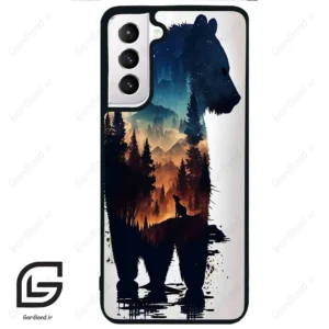 قاب گوشی سامسونگ اس 21 نرمال (Galaxy S21 5G ) طرح خرس کد 2449