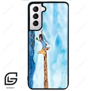 قاب گوشی سامسونگ اس 21 نرمال (Galaxy S21 5G ) طرح زرافه کد 2456