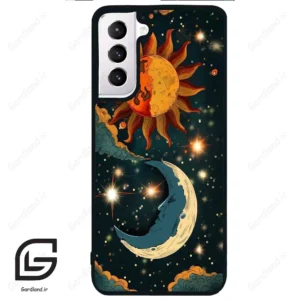 قاب گوشی سامسونگ اس 21 نرمال (Galaxy S21 5G ) طرح ماه کد 2474