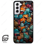 قاب گوشی سامسونگ اس 21 نرمال (Galaxy S21 5G ) طرح استیکر کد 2478
