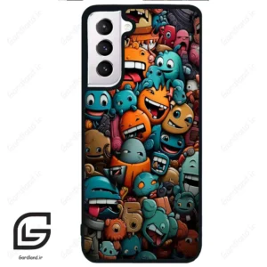 قاب گوشی سامسونگ اس 21 نرمال (Galaxy S21 5G ) طرح استیکر کد 2478
