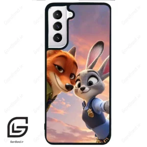قاب گوشی سامسونگ اس 21 نرمال (Galaxy S21 5G ) طرح زوتوپیا کد 2495