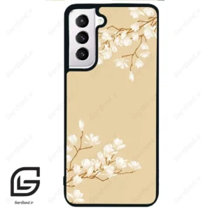 قاب گوشی سامسونگ اس 21 نرمال (Galaxy S21 5G ) طرح شکوفه کد 2525