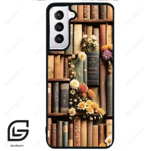 قاب گوشی سامسونگ اس 21 نرمال (Galaxy S21 5G ) طرح کتابخانه کد 2534