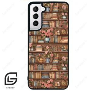 قاب گوشی سامسونگ اس 21 نرمال (Galaxy S21 5G ) طرح کتابخانه کد 2535
