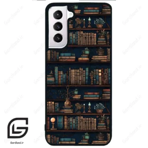 قاب گوشی سامسونگ اس 21 نرمال (Galaxy S21 5G ) طرح کتابخانه کد 2536