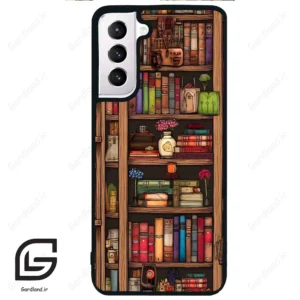 قاب گوشی سامسونگ اس 21 نرمال (Galaxy S21 5G ) طرح کتابخانه کد 2537