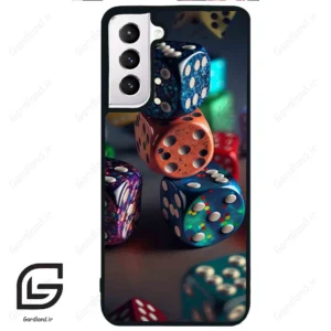 قاب گوشی سامسونگ اس 21 نرمال (Galaxy S21 5G ) طرح تاس کد 2556