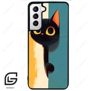 قاب گوشی سامسونگ اس 21 نرمال (Galaxy S21 5G ) طرح گربه کد 2581