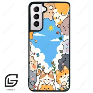 قاب گوشی سامسونگ اس 21 نرمال (Galaxy S21 5G ) طرح کودکانه کد 2591