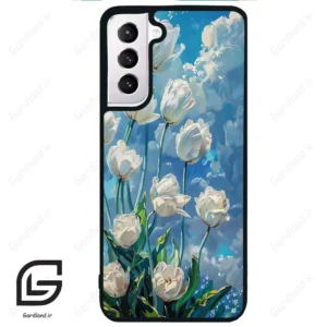 قاب گوشی سامسونگ اس 21 نرمال (Galaxy S21 5G ) طرح گل کد 2597
