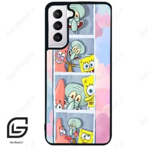 قاب گوشی سامسونگ اس 21 نرمال (Galaxy S21 5G ) طرح باب کد 2607