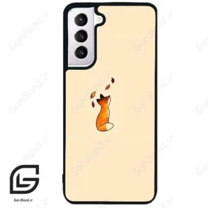 قاب گوشی سامسونگ اس 21 نرمال (Galaxy S21 5G ) طرح روباه کد 2612