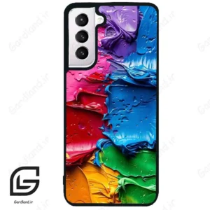 قاب گوشی سامسونگ اس 21 نرمال (Galaxy S21 5G ) طرح رنگی کد 2618