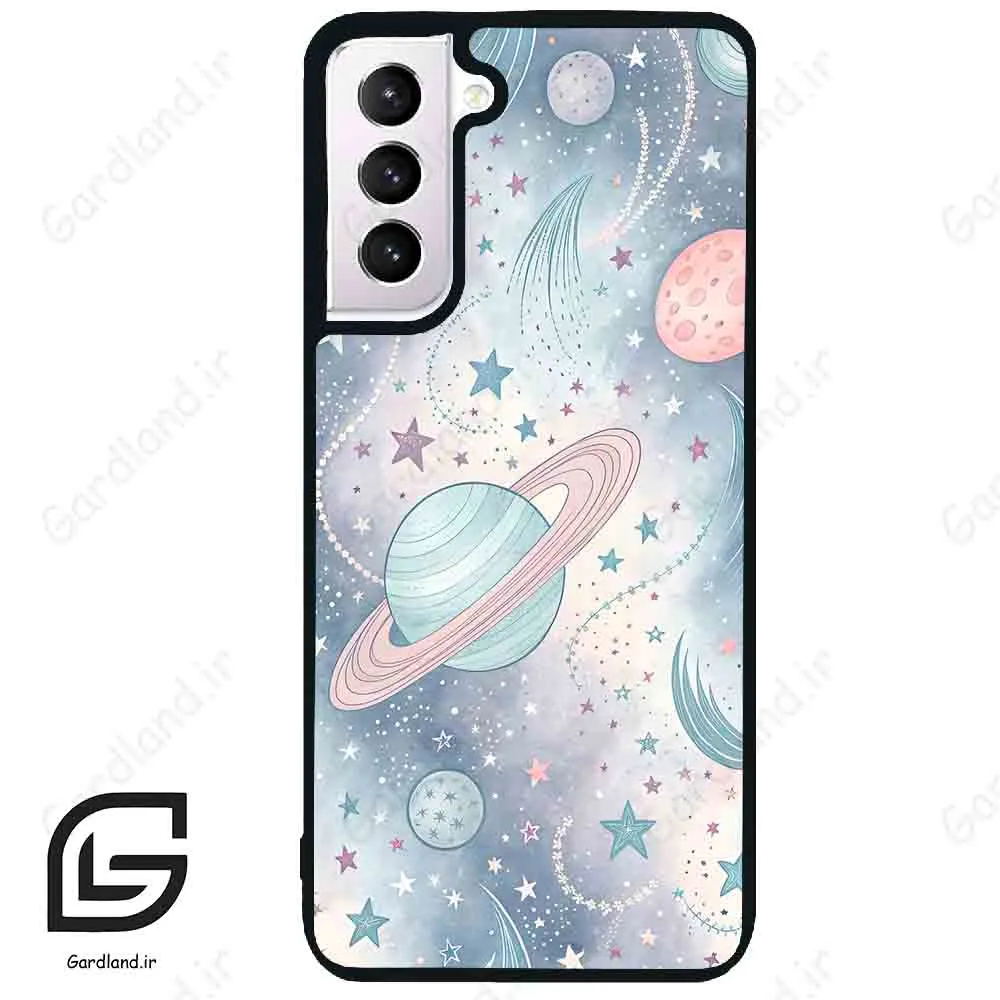 قاب گوشی سامسونگ اس 21 نرمال (Galaxy S21 5G ) طرح فضا کد 2626