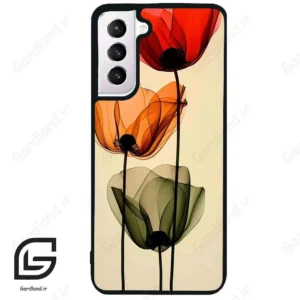 قاب گوشی سامسونگ اس 21 نرمال (Galaxy S21 5G ) طرح گل کد 2650