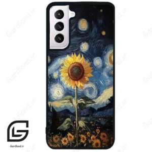 قاب گوشی سامسونگ اس 21 نرمال (Galaxy S21 5G ) طرح افتابگردان کد 2652