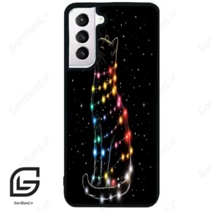 قاب گوشی سامسونگ اس 21 نرمال (Galaxy S21 5G ) طرح گربه کد 2653