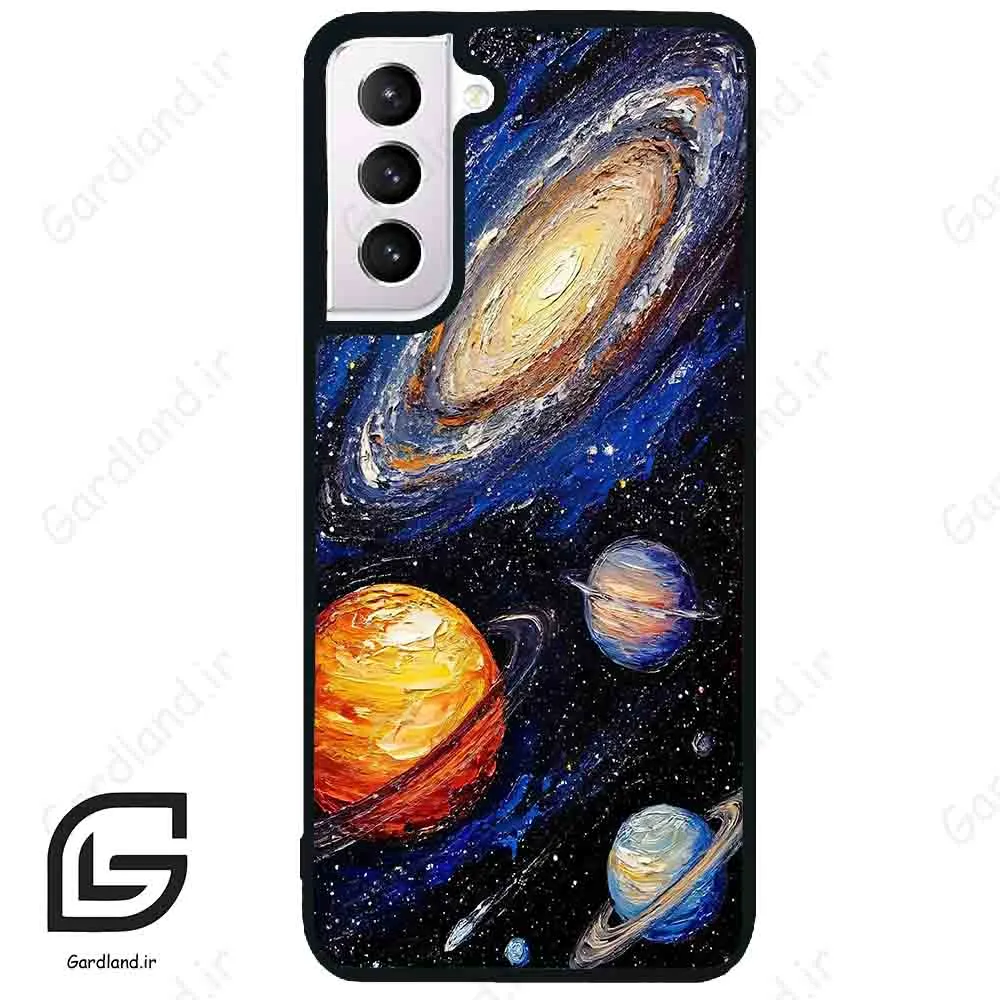 قاب گوشی سامسونگ اس 21 نرمال (Galaxy S21 5G ) طرح فضا کد 2657