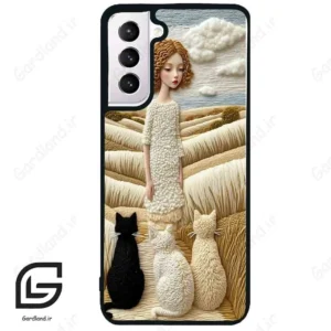 قاب گوشی سامسونگ اس 21 نرمال (Galaxy S21 5G ) طرح دخترانه کد 2679