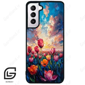 قاب گوشی سامسونگ اس 21 نرمال (Galaxy S21 5G ) طرح گل کد 2687