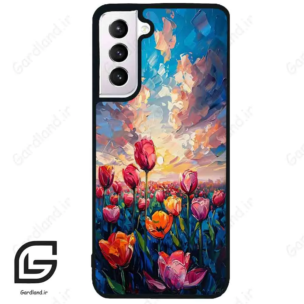 قاب گوشی سامسونگ اس 21 نرمال (Galaxy S21 5G ) طرح گل کد 2687