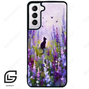 قاب گوشی سامسونگ اس 21 نرمال (Galaxy S21 5G ) طرح گربه کد 2700