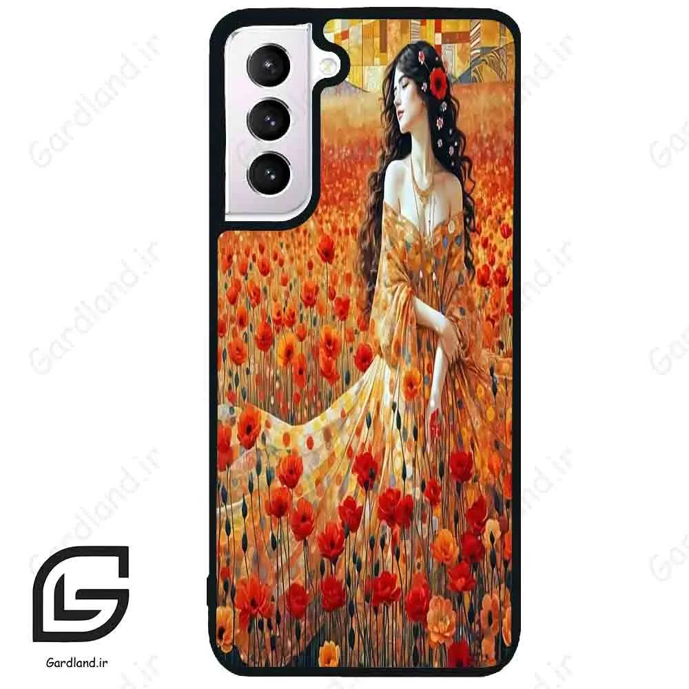 قاب گوشی سامسونگ اس 21 نرمال (Galaxy S21 5G ) طرح دختر کد 2703