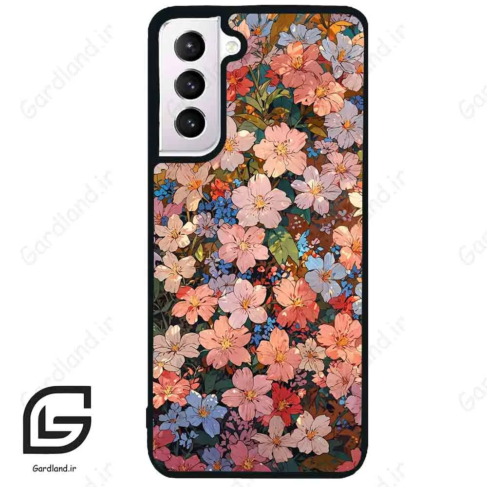 قاب گوشی سامسونگ اس 21 نرمال (Galaxy S21 5G ) طرح گل کد 2719