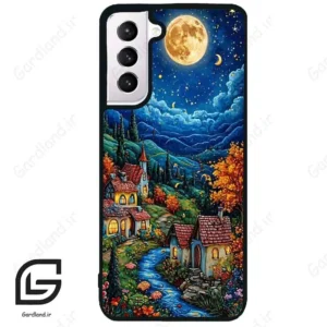 قاب گوشی سامسونگ اس 21 نرمال (Galaxy S21 5G ) طرح دهکده کد 2732